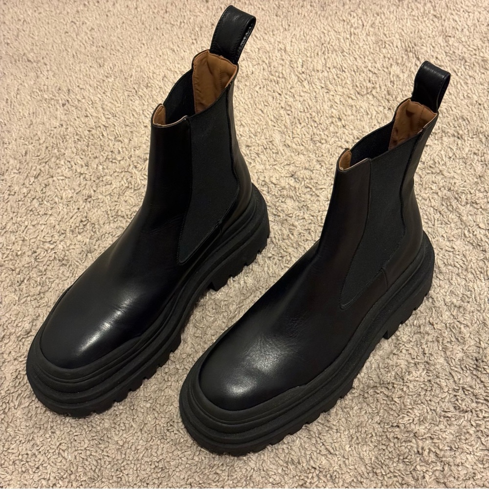 Zara Platform Chunky Boots